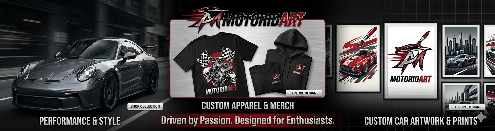 Banner for motoridart